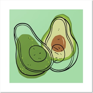 Avocado Posters and Art